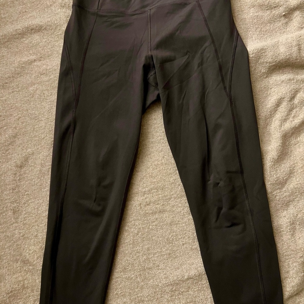 Grey Girlfriend Collective High-Waisted Leggings